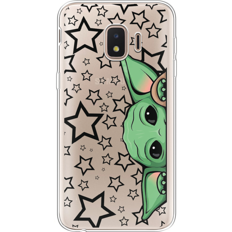 Прозрачный чехол Uprint Samsung J260 Galaxy J2 Core Baby Yoda