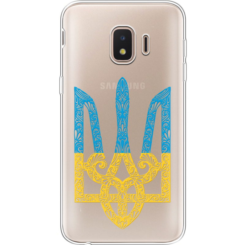 Прозрачный чехол Uprint Samsung J260 Galaxy J2 Core Gold Trident