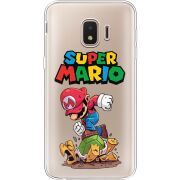 Прозрачный чехол Uprint Samsung J260 Galaxy J2 Core Super Mario