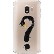 Прозрачный чехол Uprint Samsung J260 Galaxy J2 Core Swan question