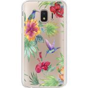 Прозрачный чехол Uprint Samsung J260 Galaxy J2 Core Tropical