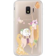 Прозрачный чехол Uprint Samsung J260 Galaxy J2 Core Uni Blonde