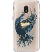 Прозрачный чехол Uprint Samsung J260 Galaxy J2 Core Eagle