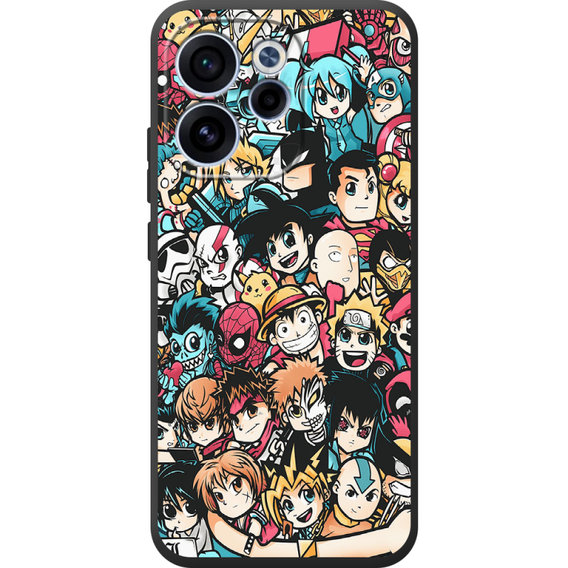 Чохол BoxFace OPPO Reno 15 F Anime Stickers