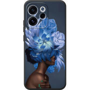 Чохол BoxFace OPPO Reno 15 F Exquisite Blue Flowers