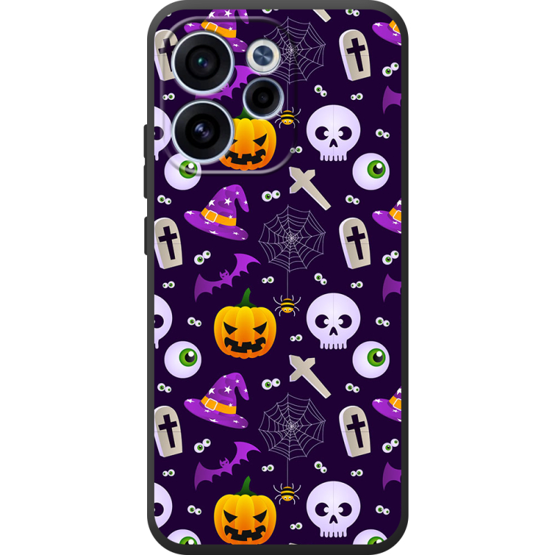 Чохол BoxFace OPPO Reno 15 F Halloween Purple Mood