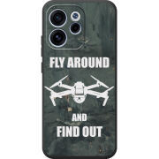 Чохол BoxFace OPPO Reno 15 F Дрон Fly Around