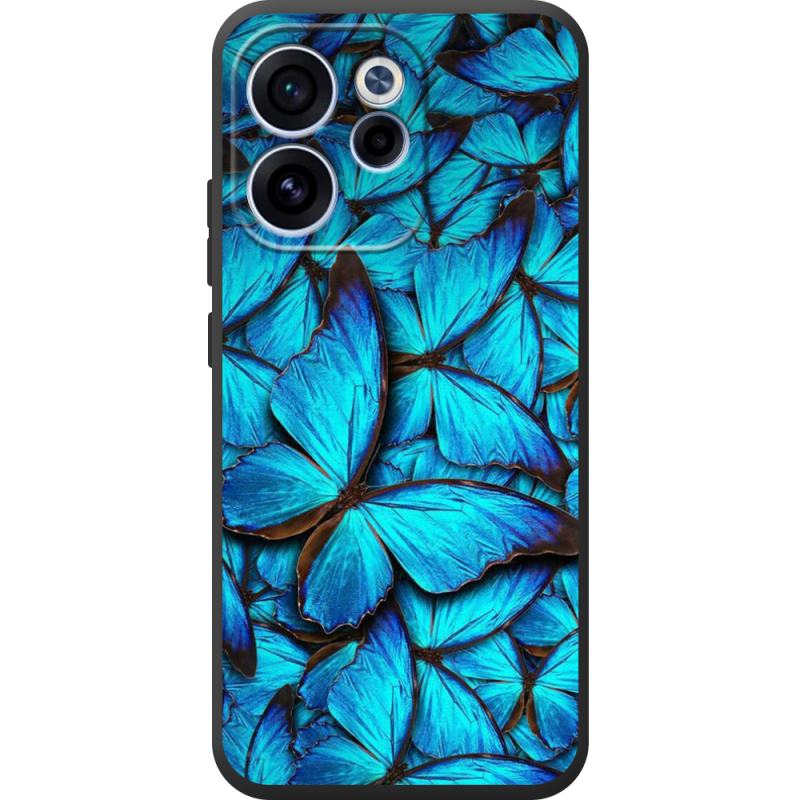 Чохол BoxFace OPPO Reno 15 F лазурные бабочки