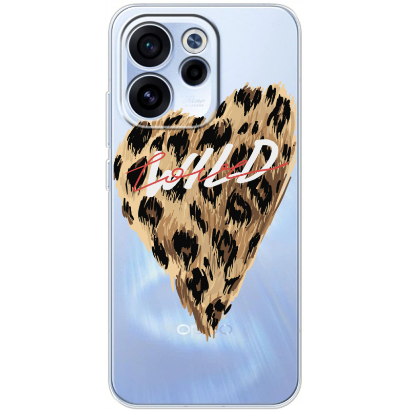 Прозорий чохол BoxFace OPPO Reno 15 F Wild Love