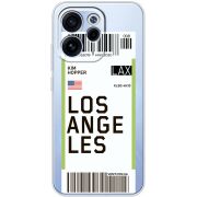 Прозорий чохол BoxFace OPPO Reno 15 F Ticket Los Angeles