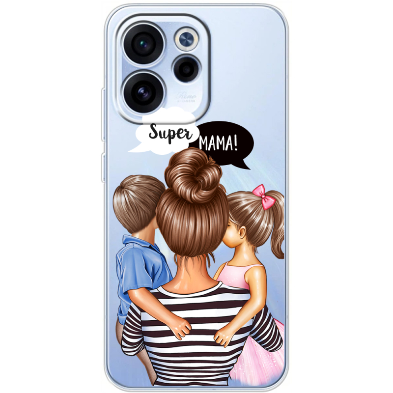 Прозорий чохол BoxFace OPPO Reno 15 F Super Mama