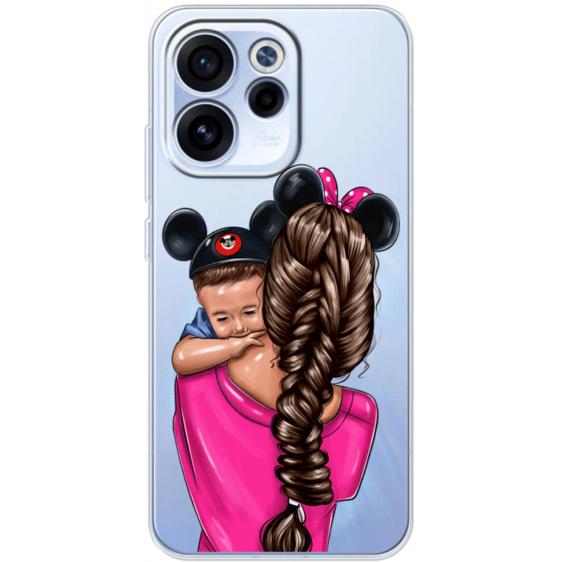 Прозорий чохол BoxFace OPPO Reno 15 F Mouse Mommy