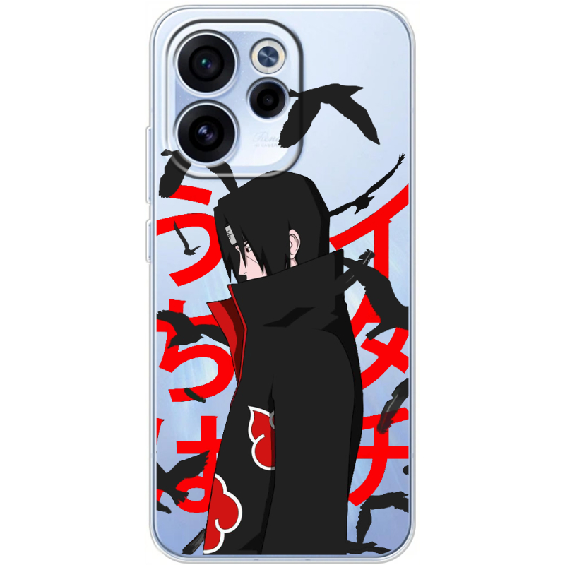 Прозорий чохол BoxFace OPPO Reno 15 F Учиха Итачи