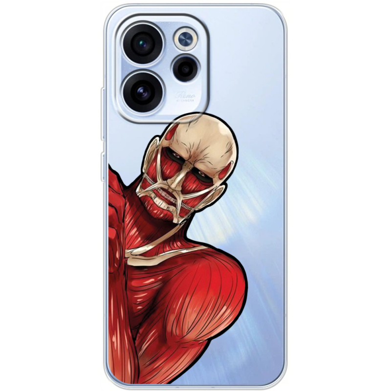 Прозорий чохол BoxFace OPPO Reno 15 F Титан