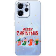 Прозорий чохол BoxFace OPPO Reno 15 F Merry Christmas