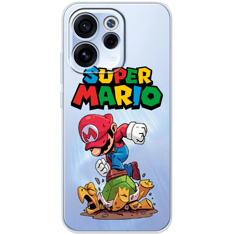Прозорий чохол BoxFace OPPO Reno 15 F Super Mario