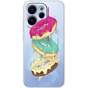 Прозорий чохол BoxFace OPPO Reno 15 F Donuts