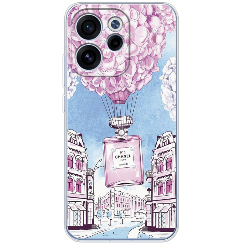 Чохол зі стразами OPPO Reno 15 F Perfume bottle