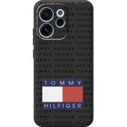 Чорний чохол BoxFace OPPO Reno 15 F Tommy Print