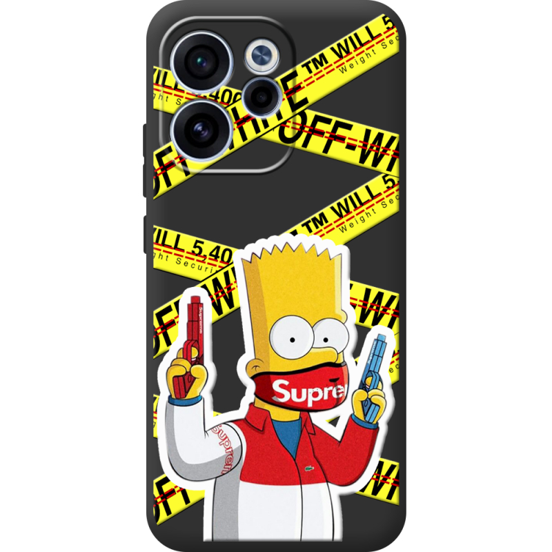 Чорний чохол BoxFace OPPO Reno 15 F White Bart