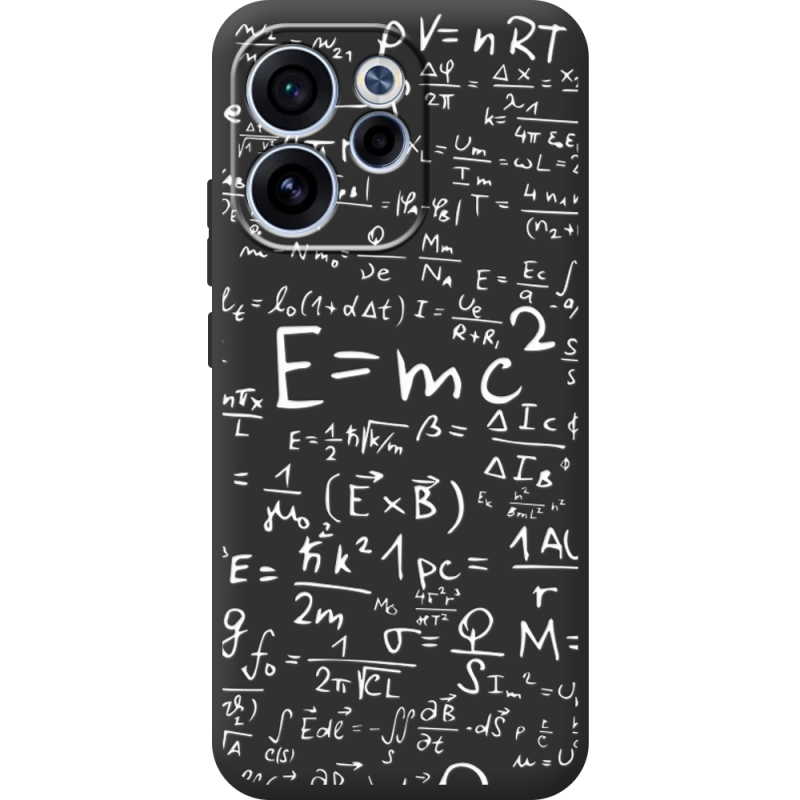 Чорний чохол BoxFace OPPO Reno 15 F E=mc2