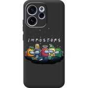 Чорний чохол BoxFace OPPO Reno 15 F Among Us Impostors