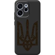 Чорний чохол BoxFace OPPO Reno 15 F Ukrainian Trident