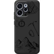 Чорний чохол BoxFace OPPO Reno 15 F Mountains