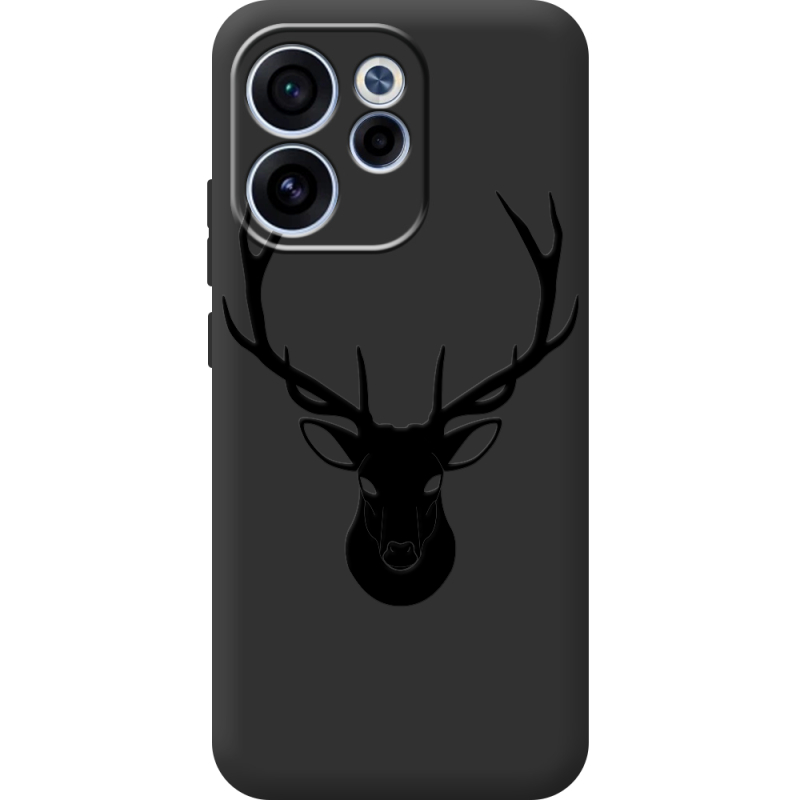 Чорний чохол BoxFace OPPO Reno 15 F Deer