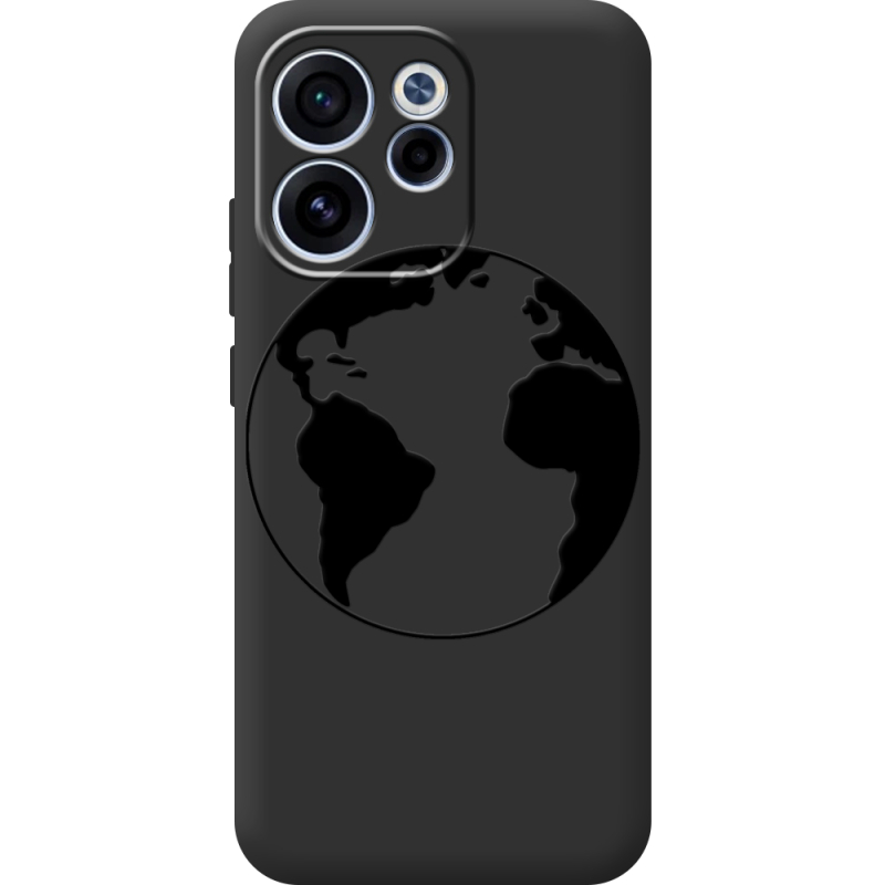 Чорний чохол BoxFace OPPO Reno 15 F Earth