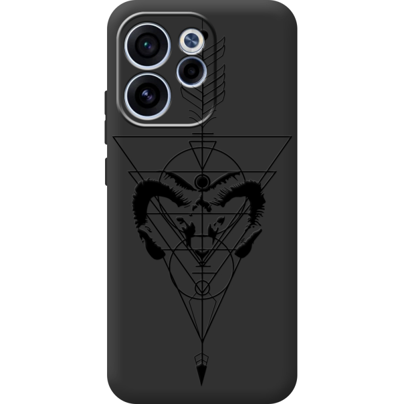 Чорний чохол BoxFace OPPO Reno 15 F 