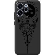 Чорний чохол BoxFace OPPO Reno 15 F Hugin and Munin