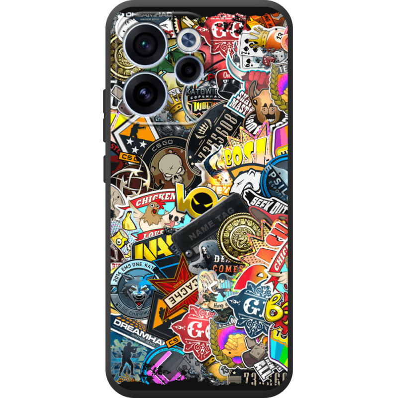 Чохол BoxFace OPPO Reno 15 FS CS:Go Stickerbombing