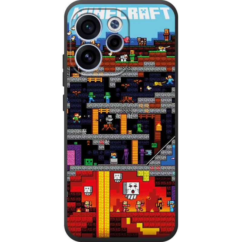 Чохол BoxFace OPPO Reno 15 FS Minecraft Lode Runner