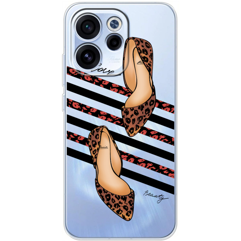 Прозорий чохол BoxFace OPPO Reno 15 FS Love Beauty