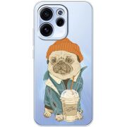 Прозорий чохол BoxFace OPPO Reno 15 FS Dog Coffeeman