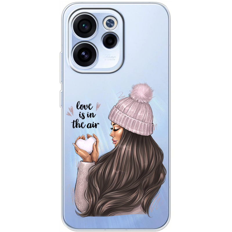 Прозорий чохол BoxFace OPPO Reno 15 FS love is in the air