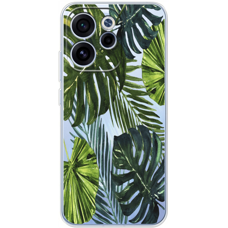 Прозорий чохол BoxFace OPPO Reno 15 FS Palm Tree