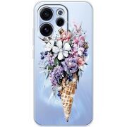 Чохол зі стразами OPPO Reno 15 FS Ice Cream Flowers