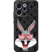 Чорний чохол BoxFace OPPO Reno 15 FS looney bunny