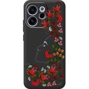 Чорний чохол BoxFace OPPO Reno 15 FS 3D Ukrainian Muse