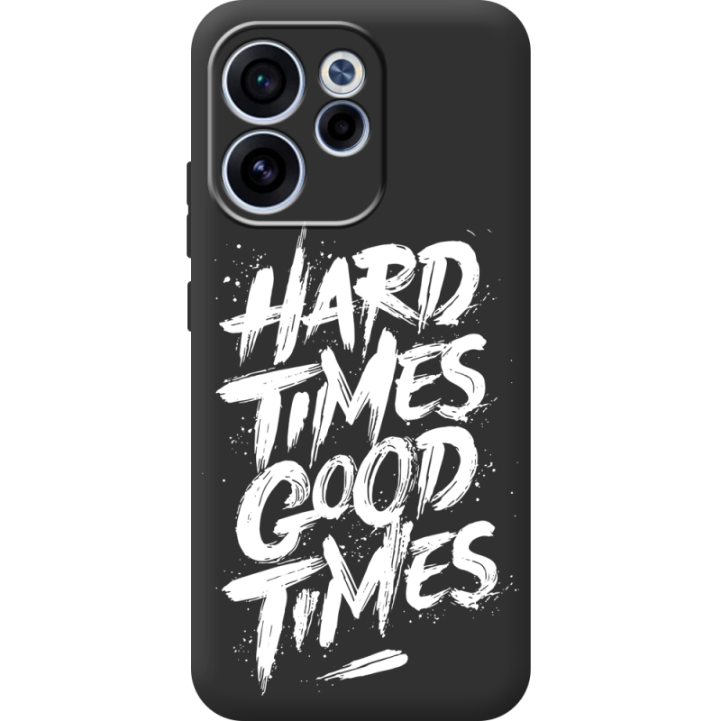 Чорний чохол BoxFace OPPO Reno 15 FS Hard Times Good Times