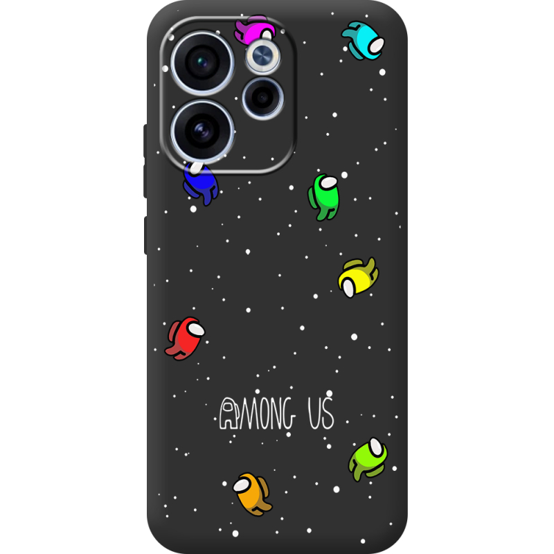 Чорний чохол BoxFace OPPO Reno 15 FS Among Us Invisible