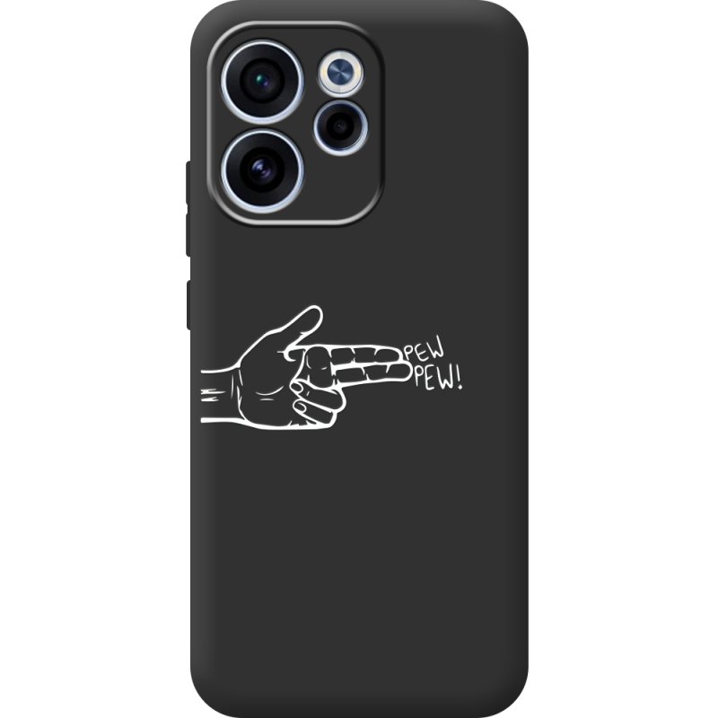 Чорний чохол BoxFace OPPO Reno 15 FS Pew Pew