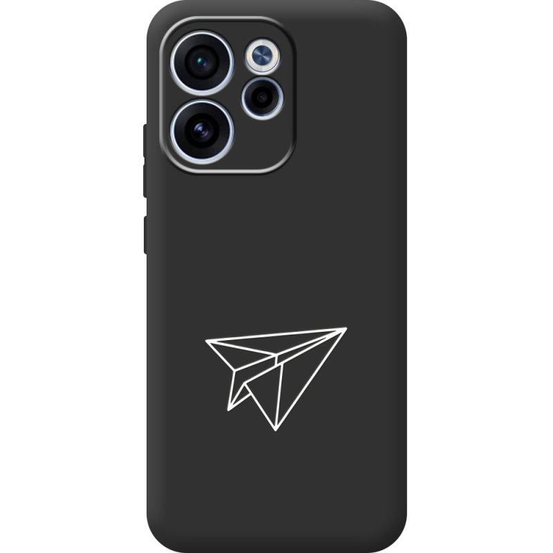 Чорний чохол BoxFace OPPO Reno 15 FS Paper Plane