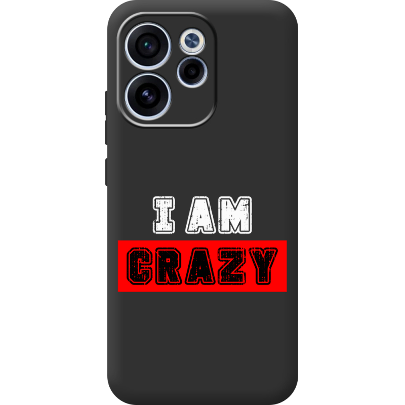 Чорний чохол BoxFace OPPO Reno 15 FS I'm Crazy