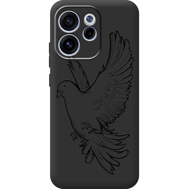 Чорний чохол BoxFace OPPO Reno 15 FS Dove