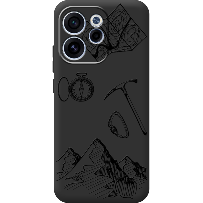 Чорний чохол BoxFace OPPO Reno 15 FS Mountains