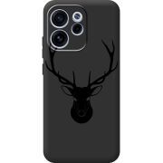 Чорний чохол BoxFace OPPO Reno 15 FS Deer