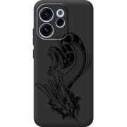 Чорний чохол BoxFace OPPO Reno 15 FS Snake